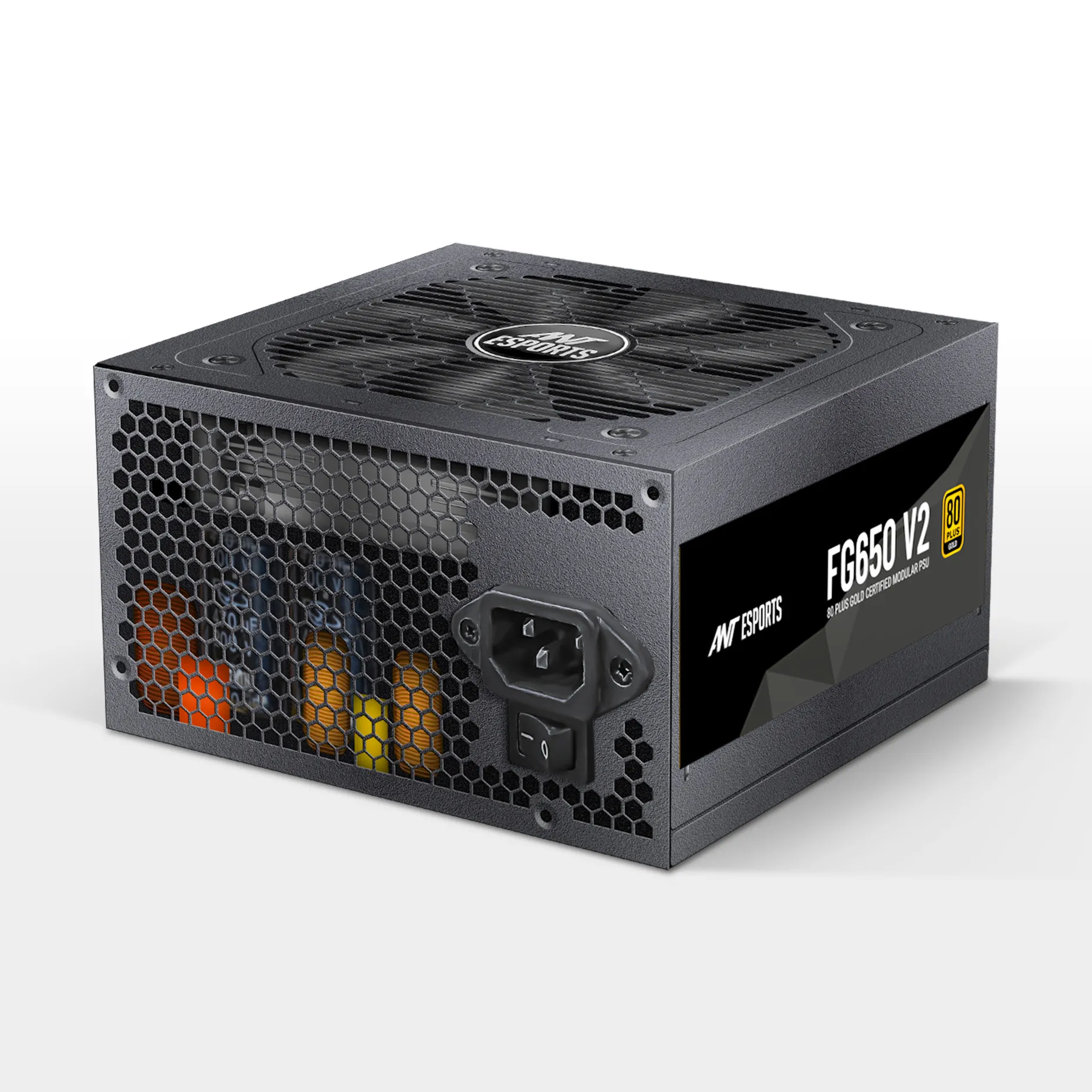 Ant Esports Desktop Power Supply 650w 80 Plus Gold Fully-Modular FG650 V2 view 3